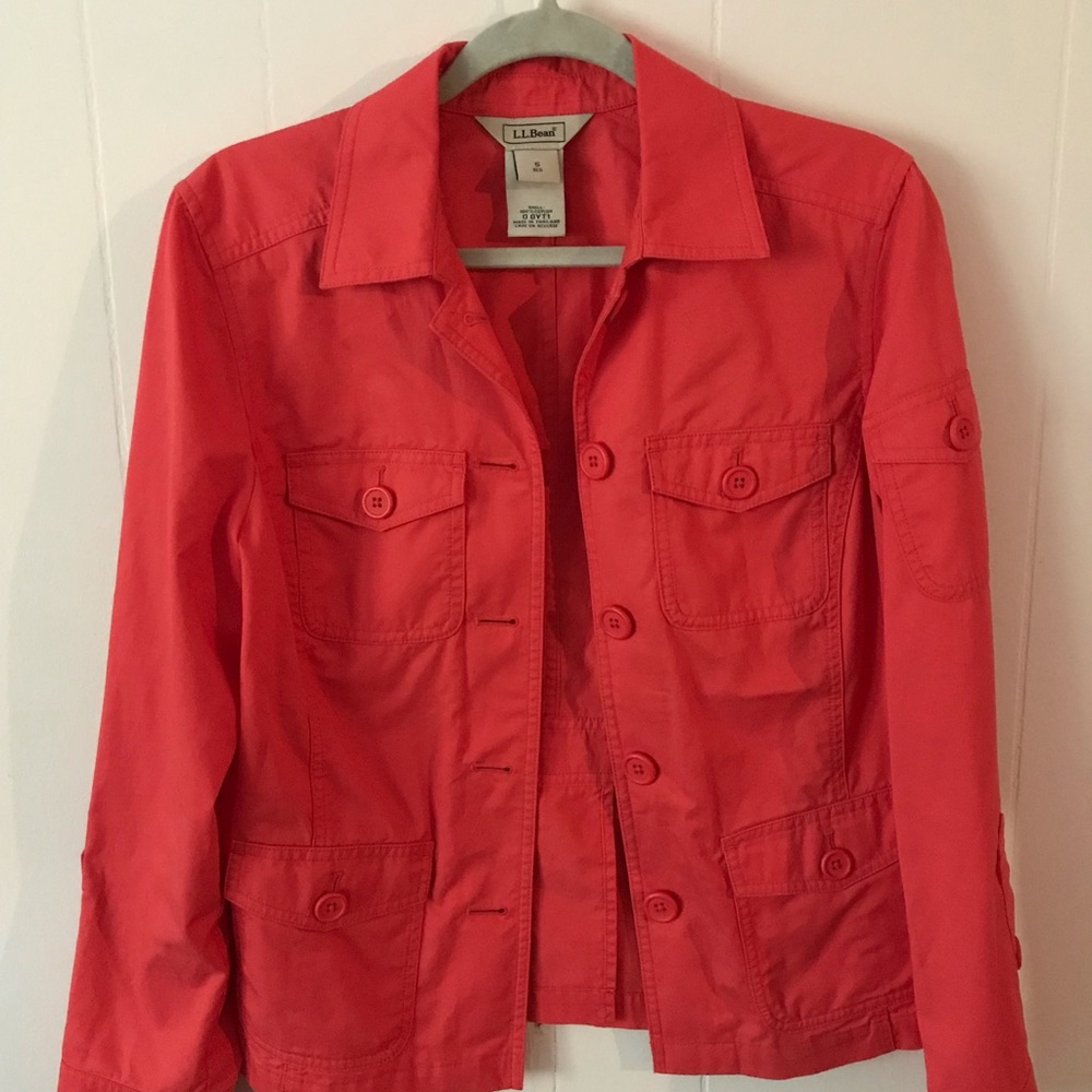L.L Bean Pink Jacket